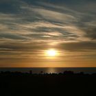 Abendhimmel über der Ostsee