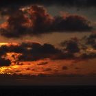 Abendhimmel über der Ostsee