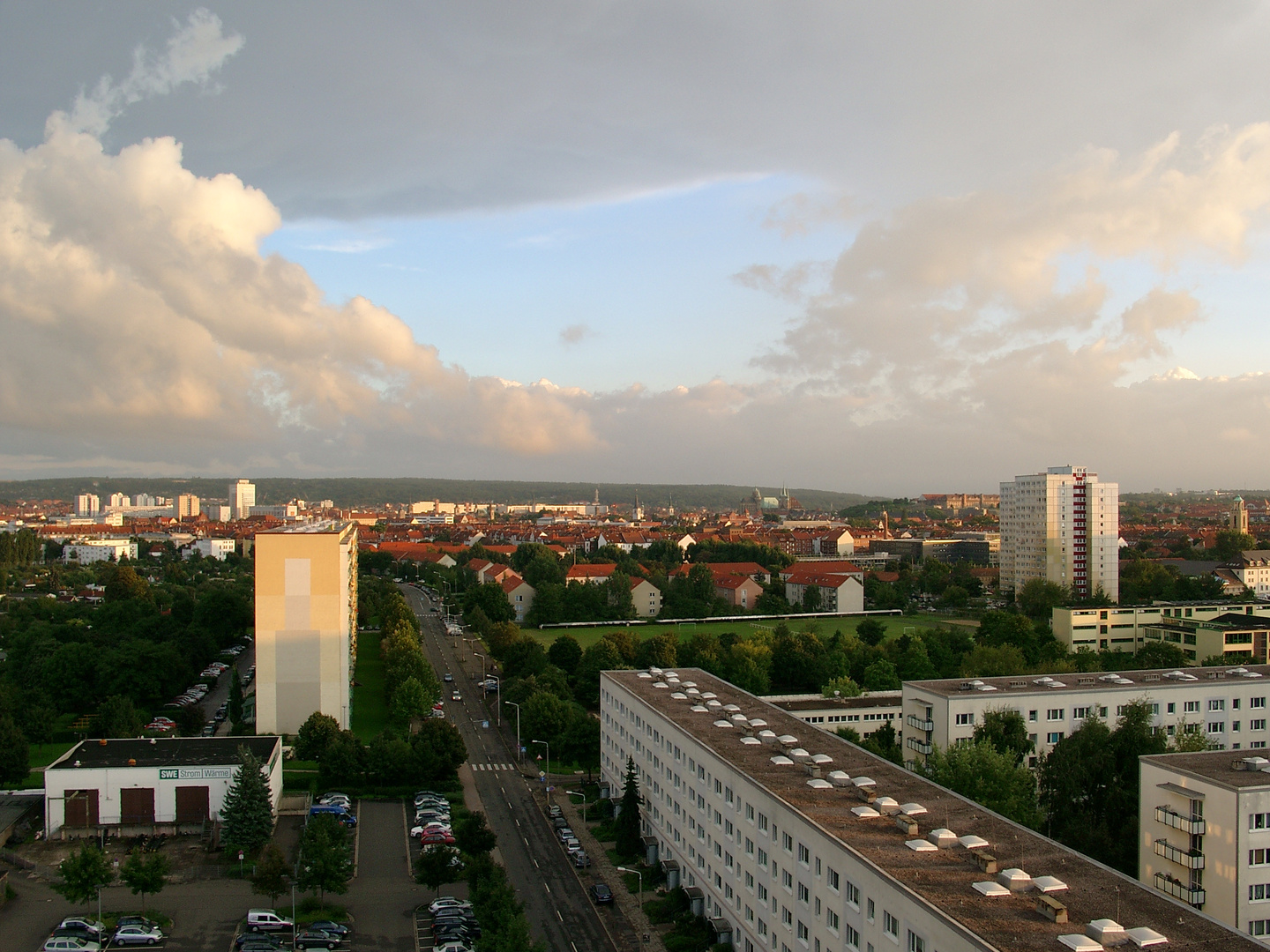 Abendhimmel über Erfurt - Bild 2