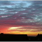 Abendhimmel über Euskirchen ...