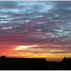 Abendhimmel über Euskirchen ...