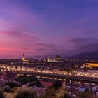 Abendhimmel über Florenz