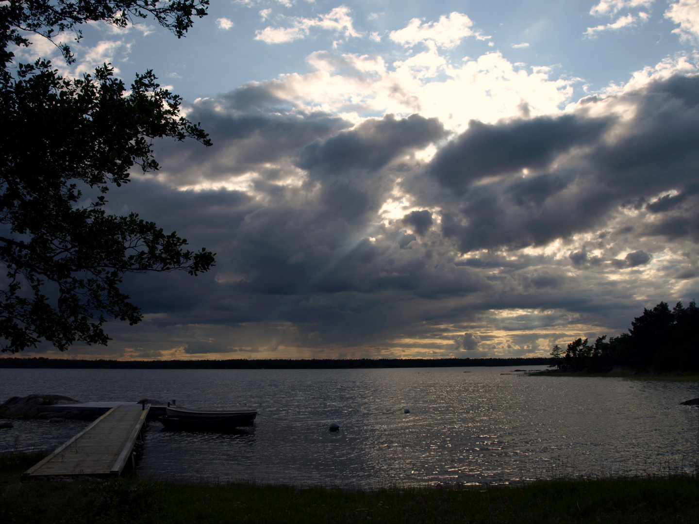 Abendhimmel über Gräsö II