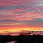 Abendhimmel über Groß-Gerau