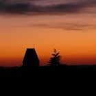 Abendhimmel über Halle/Westf.