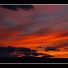 Abendhimmel über Husavik