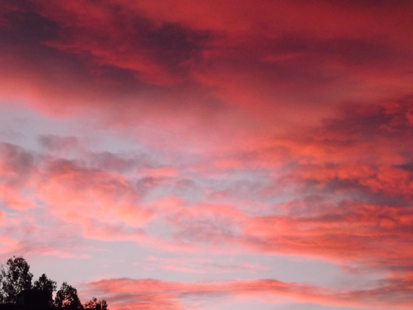 Abendhimmel über Mellen