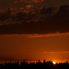 Abendhimmel über Nürnberg-Buchenbühl