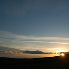 Abendhimmel über Nursch