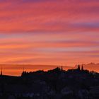 Abendhimmel über Oppenheim