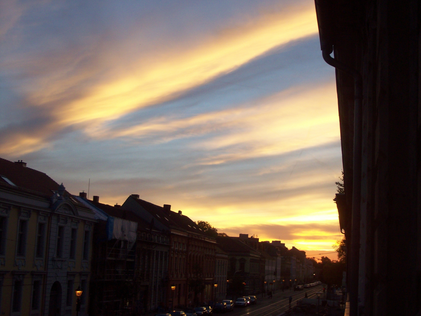 Abendhimmel über Potsdam