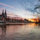 Abendhimmel über Regensburg