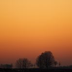 Abendhimmel über Rheinhessen