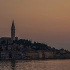 Abendhimmel über Rovinj