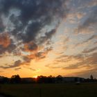 Abendhimmel über Ruhpolding 