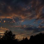 Abendhimmel über Steinigtwolmsdorf