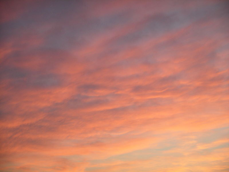 Abendhimmel über Wien