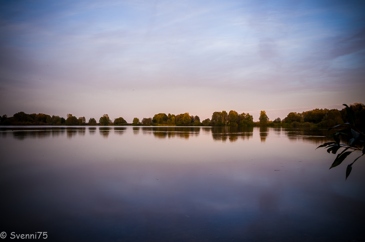 Abendhimmel über'n Bornhorster See