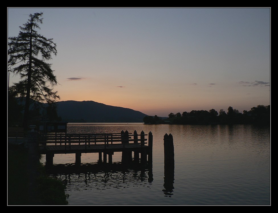 Abendidylle am Tegernsee II