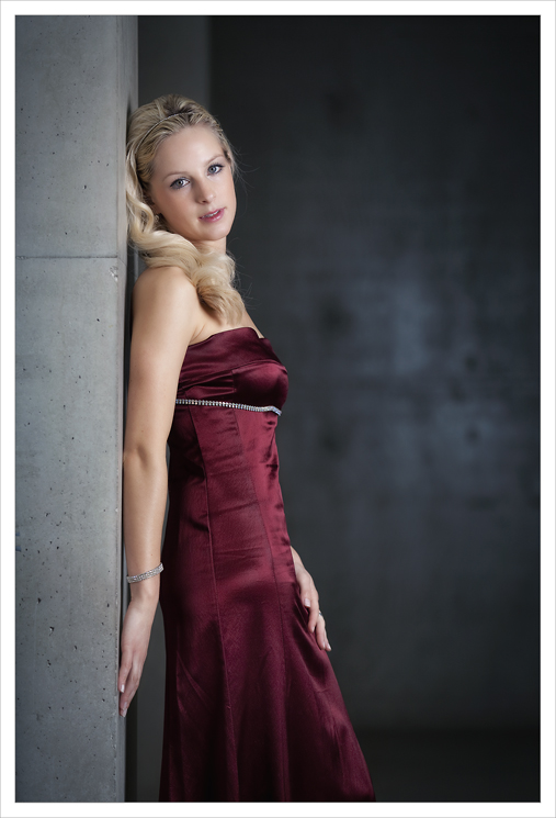 Abendkleid in ROT ... 03.2013