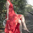 Abendkleid in rot