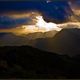 Abendlandschaft in den Bergen von Gran Canaria