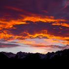 Abendleuchten im Maderanertal