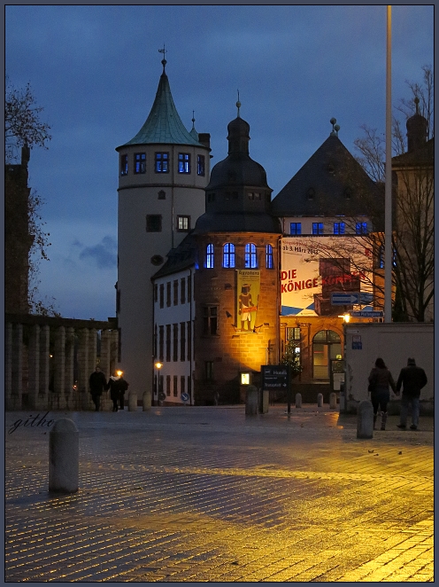 Abendliche Adventsstimmung in Speyer