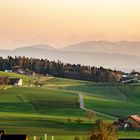 Abendliche Berglandschaft