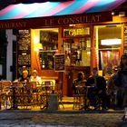 abendliche Bistro-Stimmung am Montmartre