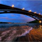 abendliche Bootstour in Stockholm