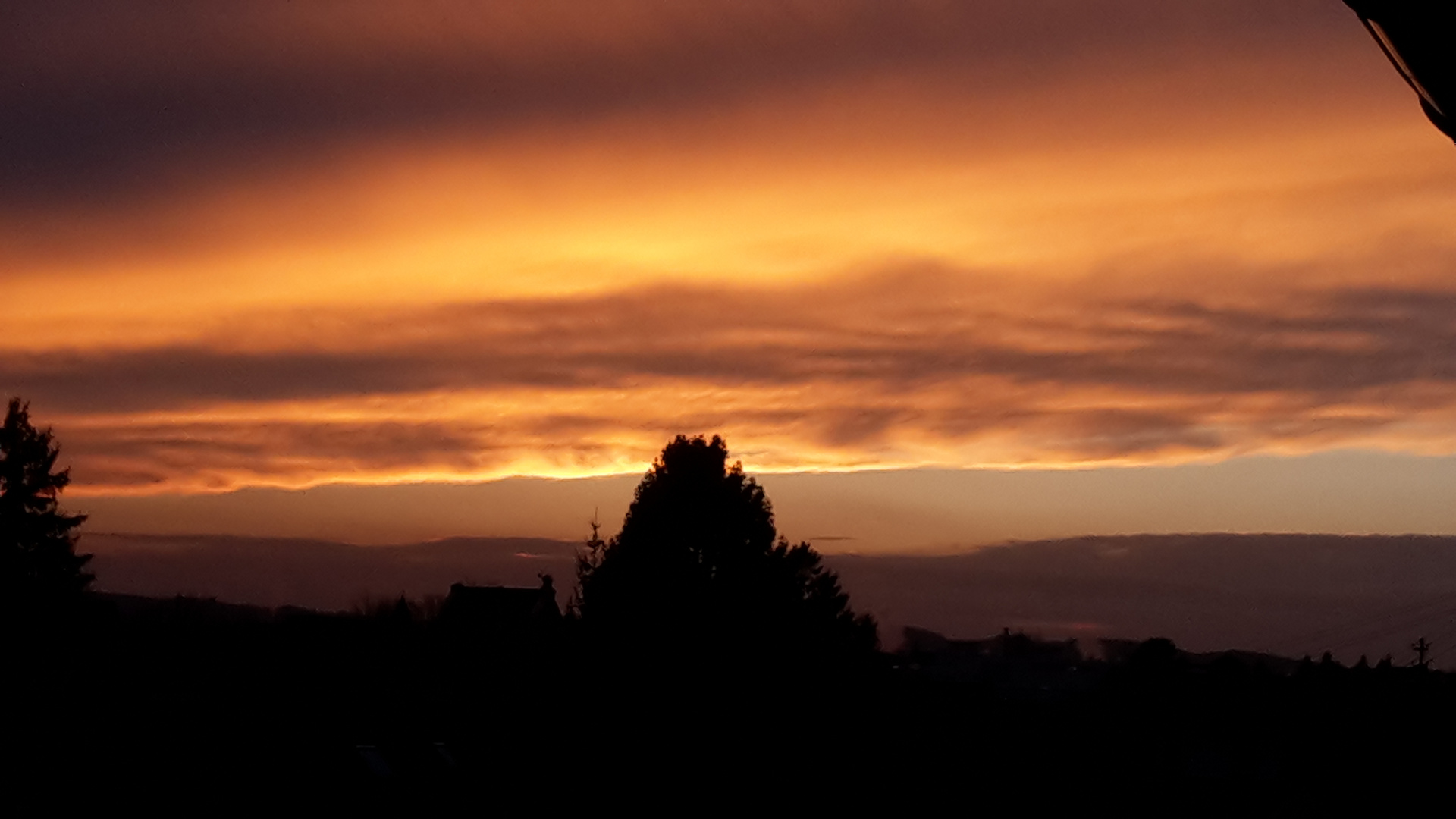 Abendliche Dämmerung