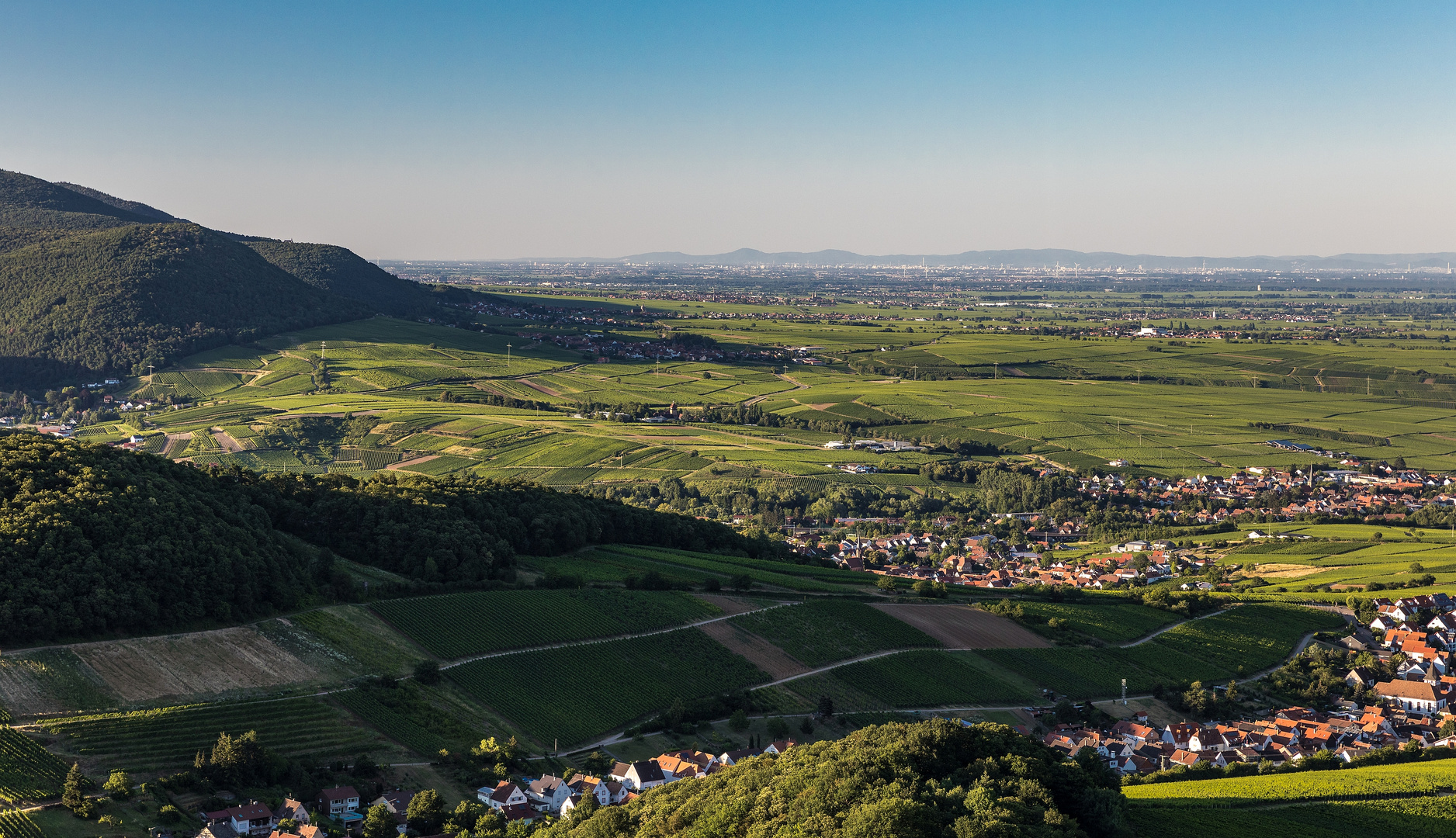 Abendliche Fernsicht