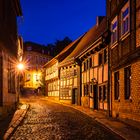 Abendliche Gasse in Blankenburg