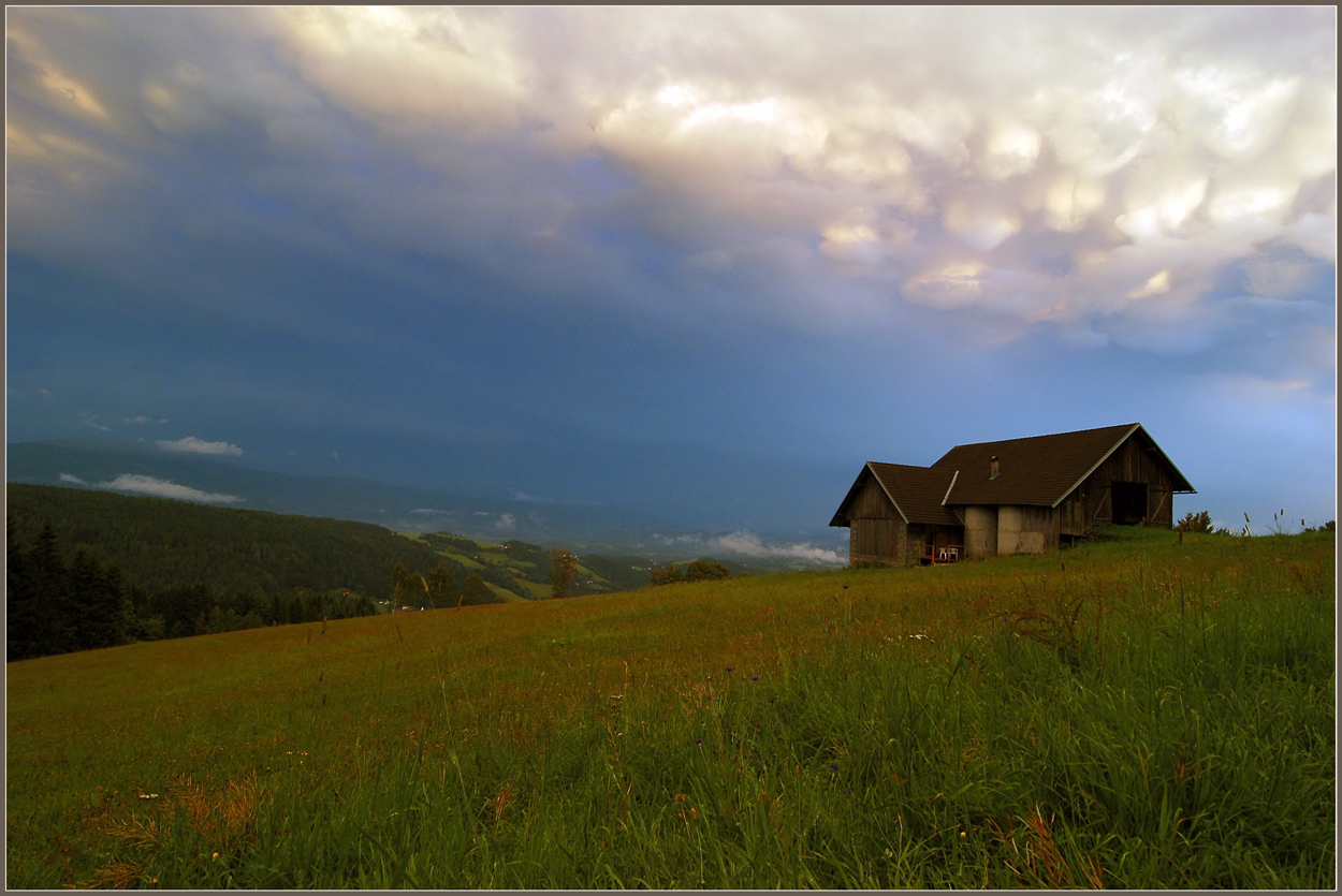 Abendliche Gewitterstimmung