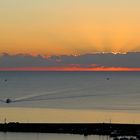 Abendliche Heimkehr zum Hafen / Ritorno al porto di sera