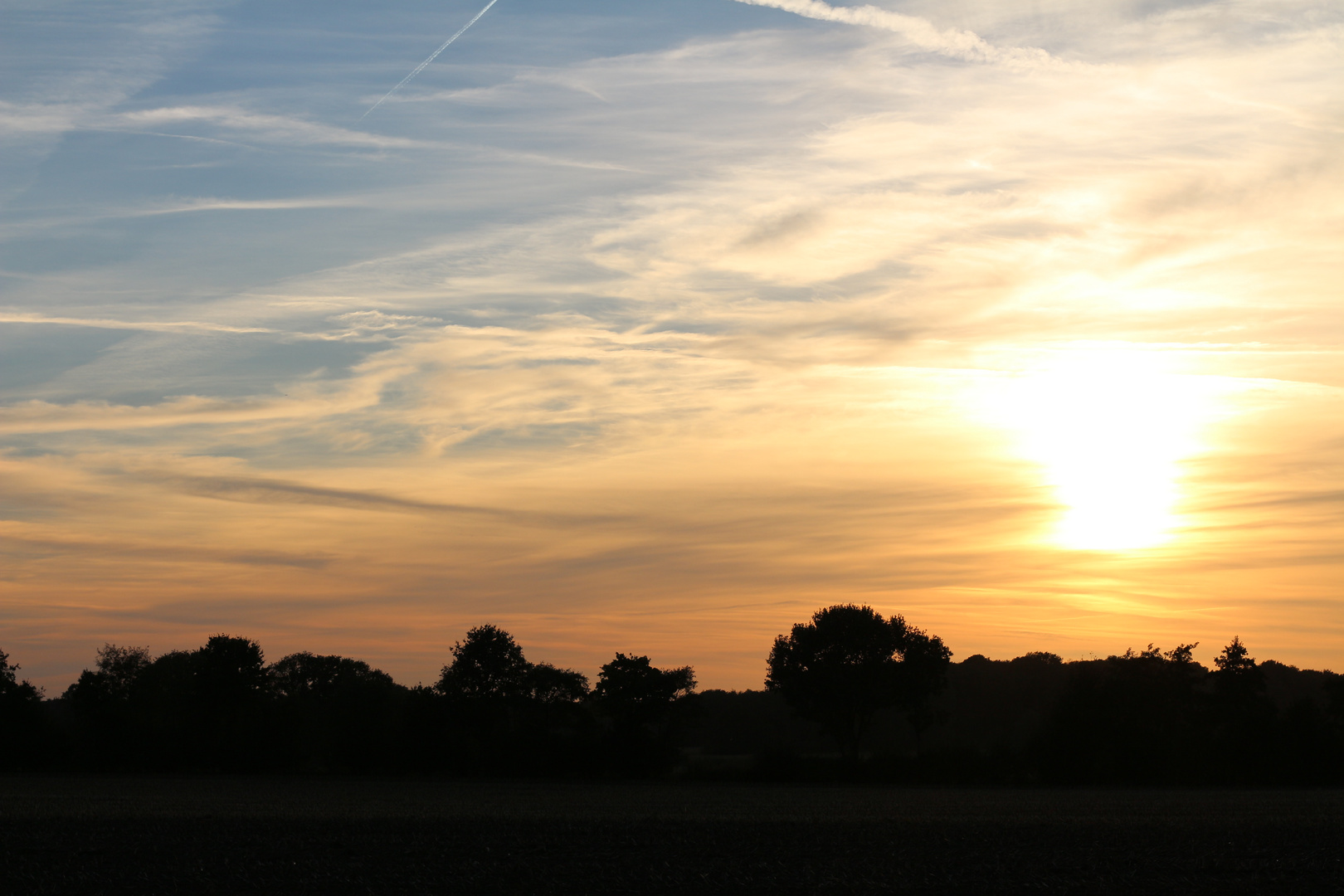 Abendliche Herbstsonne