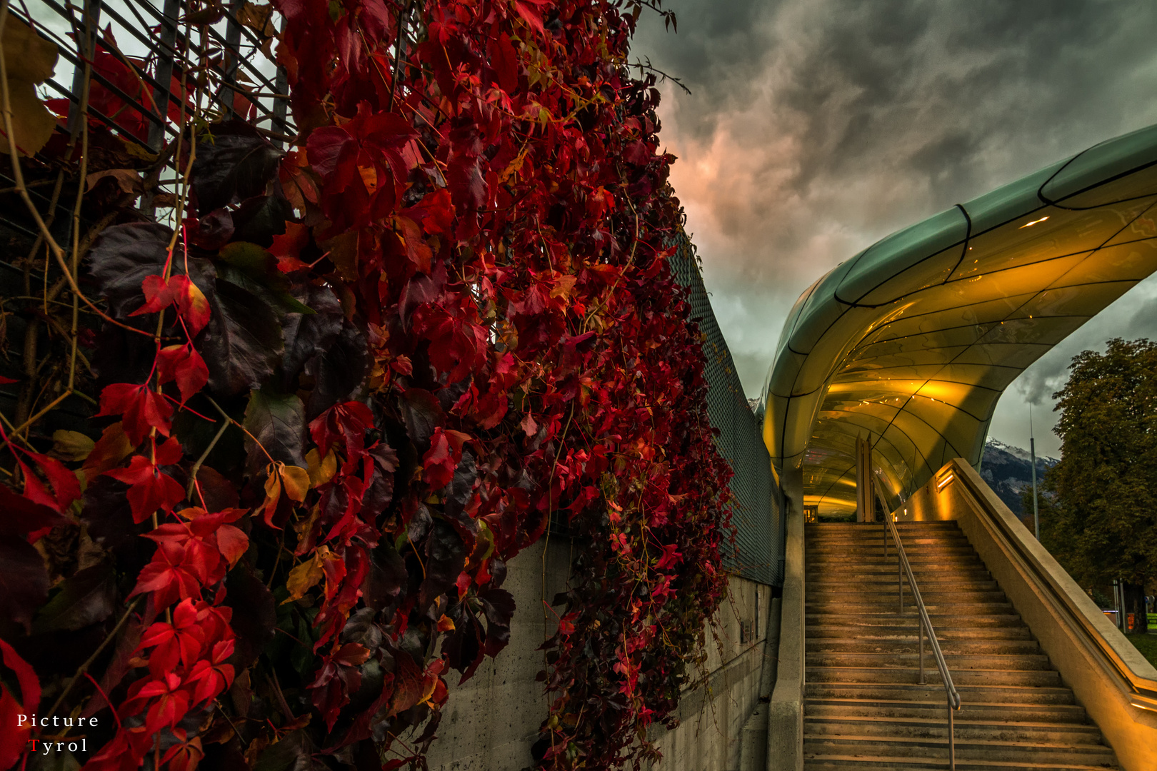 Abendliche Herbststimmung Innsbruck 