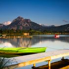 Abendliche Idylle am Hopfensee