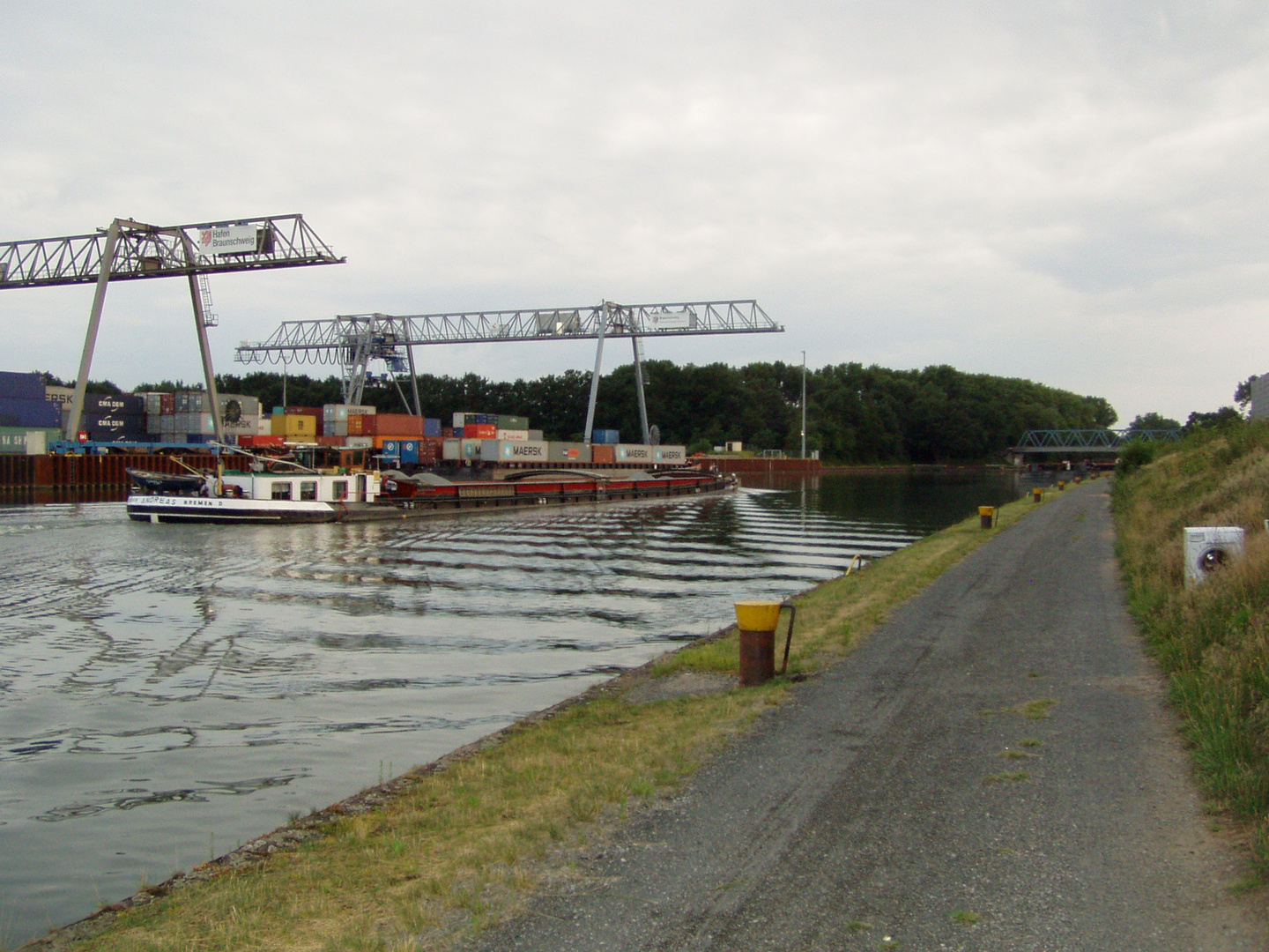 abendliche Idylle im braunschweiger Hafen 02