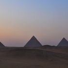 Abendliche Impression in Giza