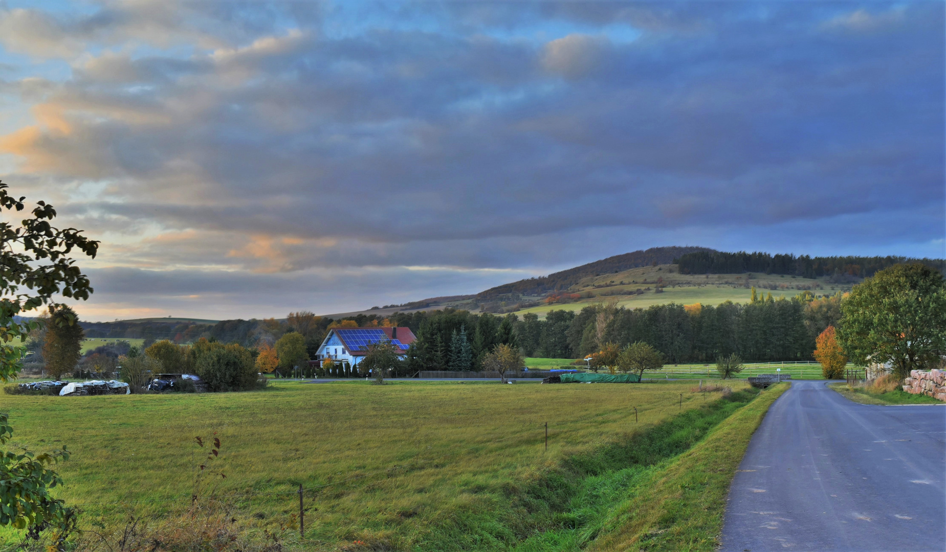 abendliche Landschaft