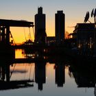 Abendliche Lichtstimmung im Husumer Hafen