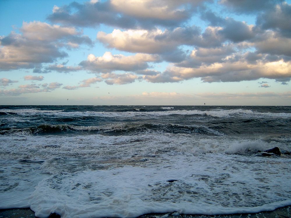 Abendliche Ostsee.