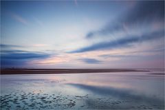 Abendliche Pastelltöne am Meer