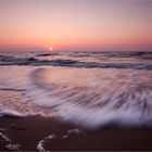 Abendliche Pastelltöne am Strand