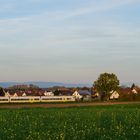 Abendliche Regionalbahn