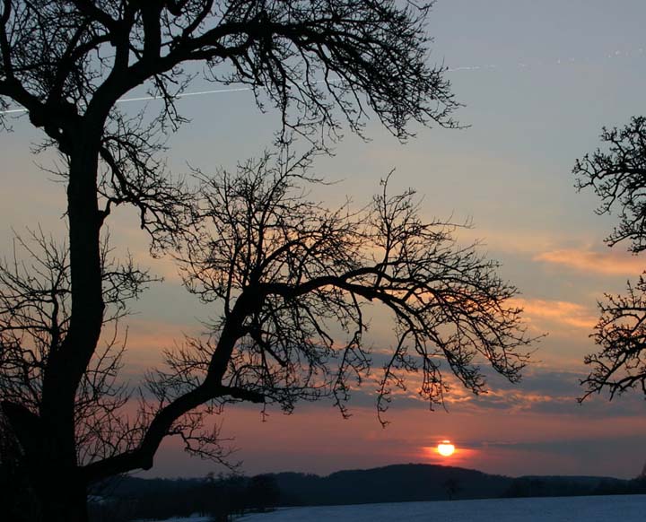 Abendliche Ruhe kehr ein.