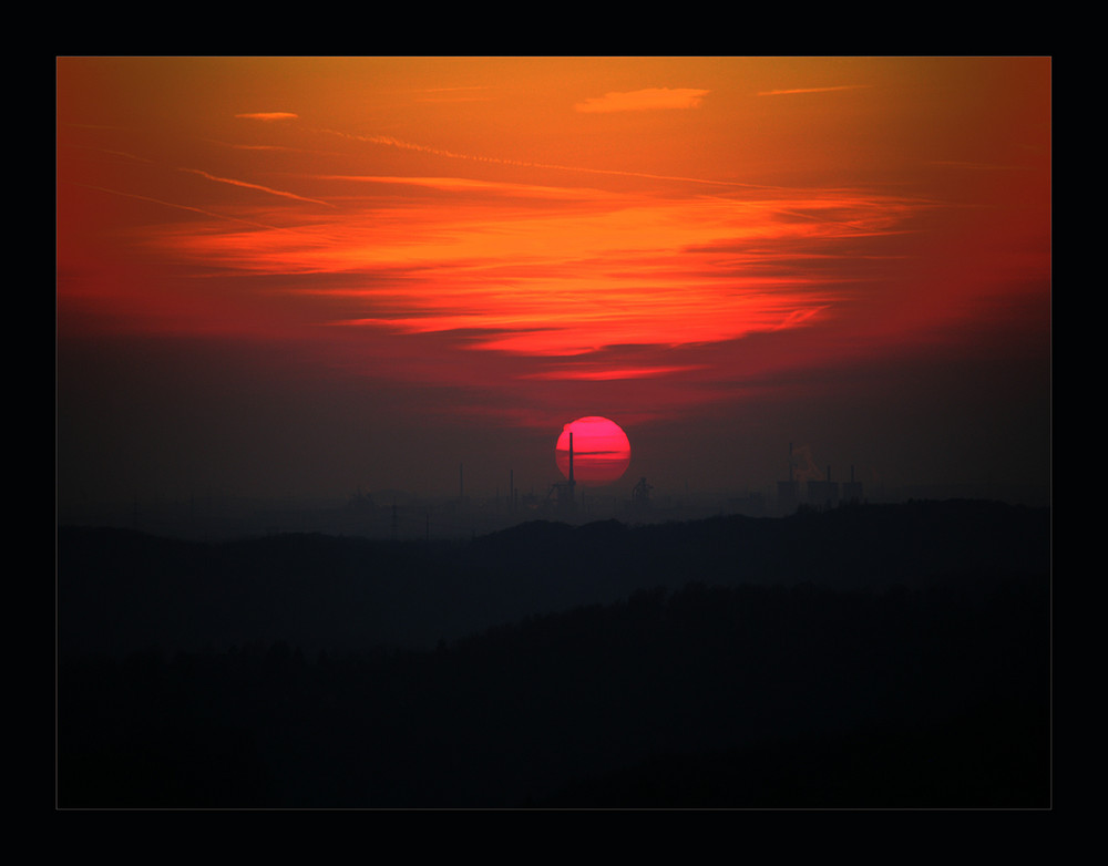 Abendliche Ruhrgebiets-Träumerei ...