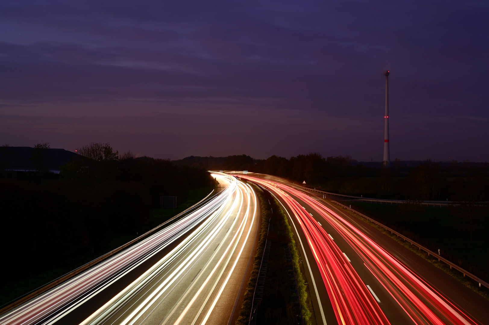 Abendliche Rush Hour